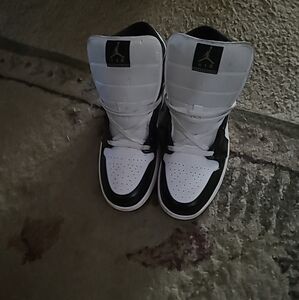 Gold and Black Jordan 1 Men sz 12